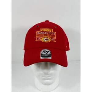 Kansas City Chiefs Stoney Clover Lane '47 Unisex Field Goal Clean Up Hat New